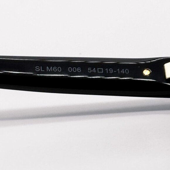 NEW SAINT LAURENT SUNGLASSES SL M60 006 BLACK WOMEN SLM60 006 main image 9